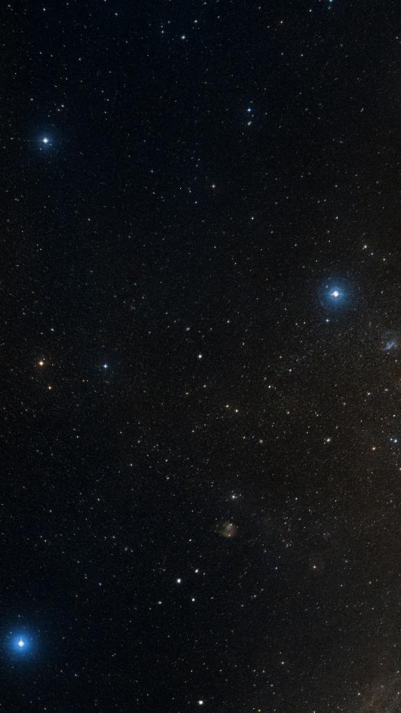 Le ciel autour de NGC 2154, cadré au champ de Seestar S30 Pro