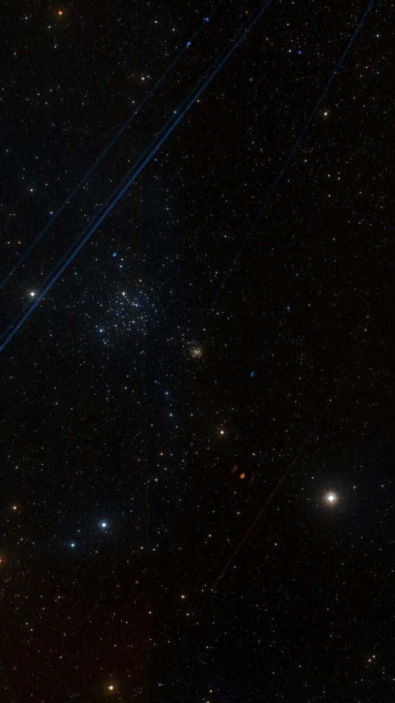 Le ciel autour de NGC 2158, cadré au champ de Seestar S30 Pro