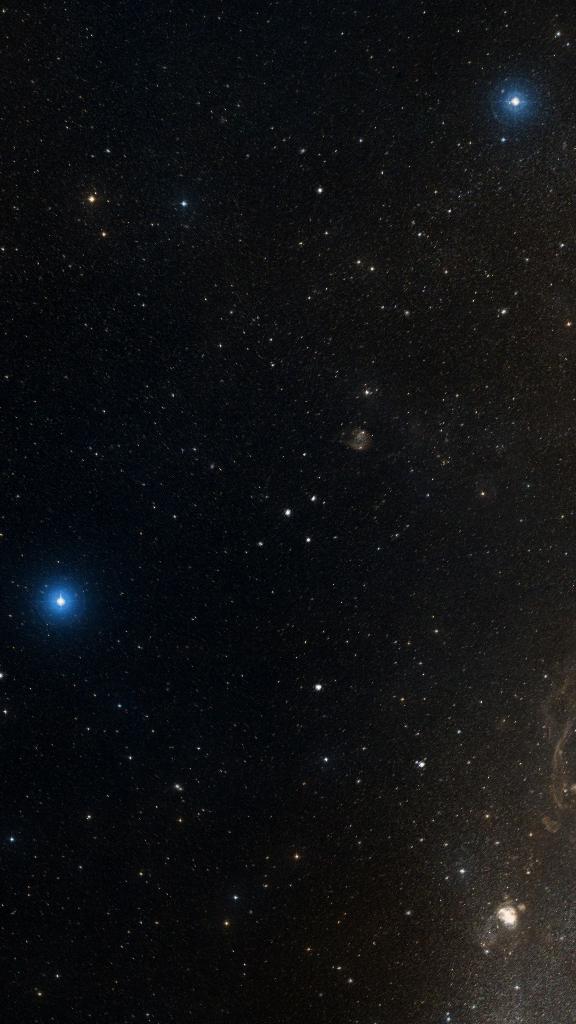 Le ciel autour de NGC 2164, cadré au champ de Seestar S30 Pro