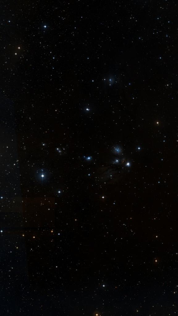 Le ciel autour de NGC 2182, cadré au champ de Seestar S30 Pro