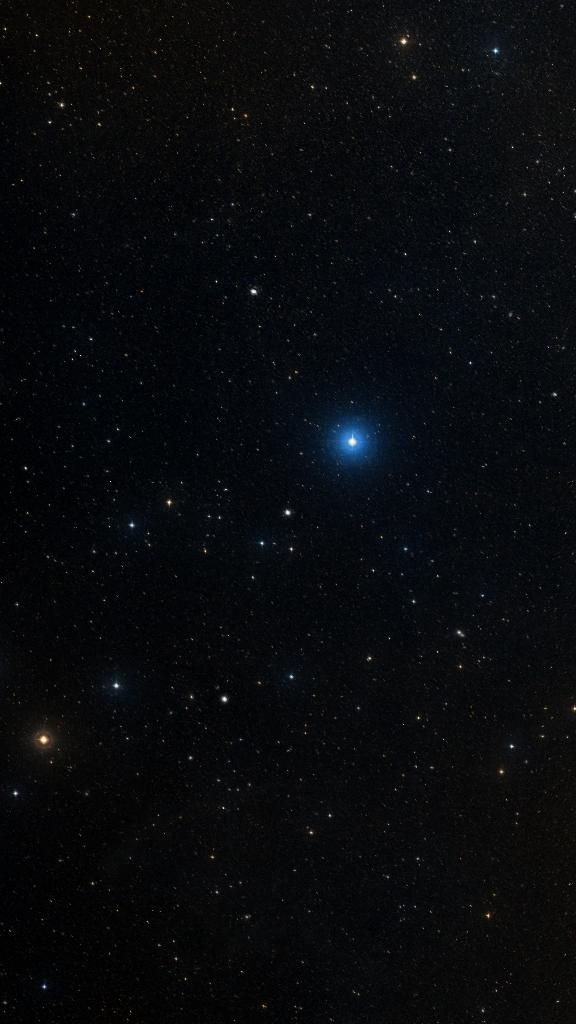Le ciel autour de NGC 2210, cadré au champ de Seestar S30 Pro