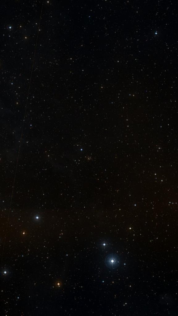 Le ciel autour de NGC 2243, cadré au champ de Seestar S30 Pro