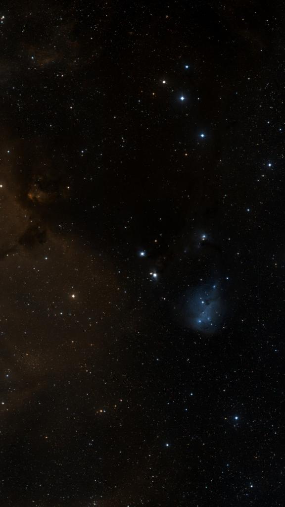 Le ciel autour de NGC 2247, cadré au champ de Seestar S30 Pro