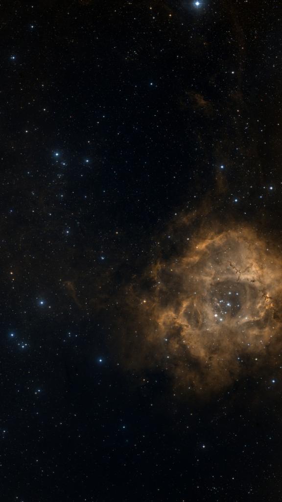 Le ciel autour de NGC 2252, cadré au champ de Seestar S30 Pro