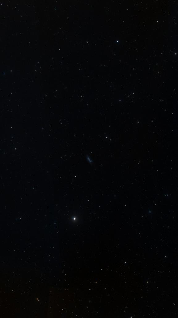 Le ciel autour de NGC 2366, cadré au champ de Seestar S30 Pro