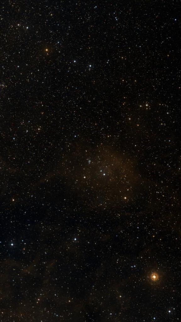Le ciel autour de NGC 2367, cadré au champ de Seestar S30 Pro