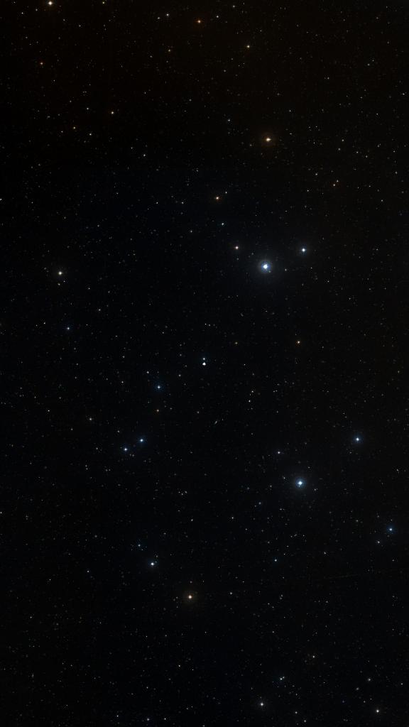 Le ciel autour de NGC 2392, cadré au champ de Seestar S30 Pro