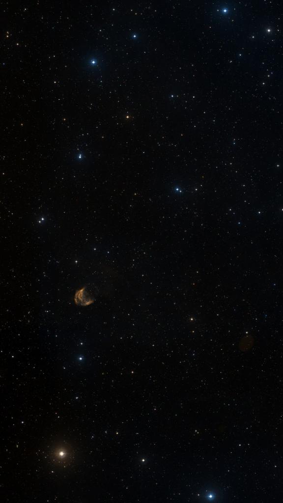 Le ciel autour de NGC 2395, cadré au champ de Seestar S30 Pro