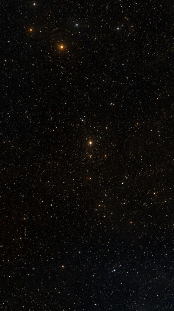 Le ciel autour de NGC 2396, cadré au champ de Seestar S30 Pro