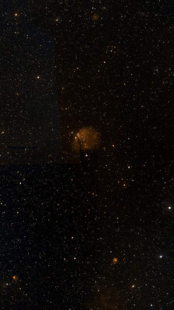 Le ciel autour de NGC 2409, cadré au champ de Seestar S30 Pro