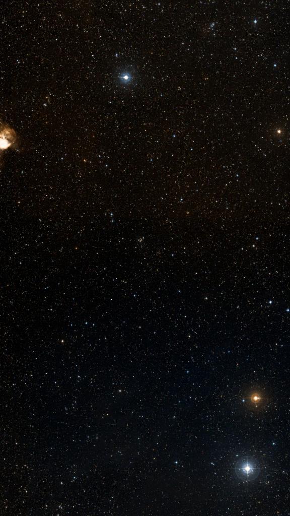 Le ciel autour de NGC 2452, cadré au champ de Seestar S30 Pro