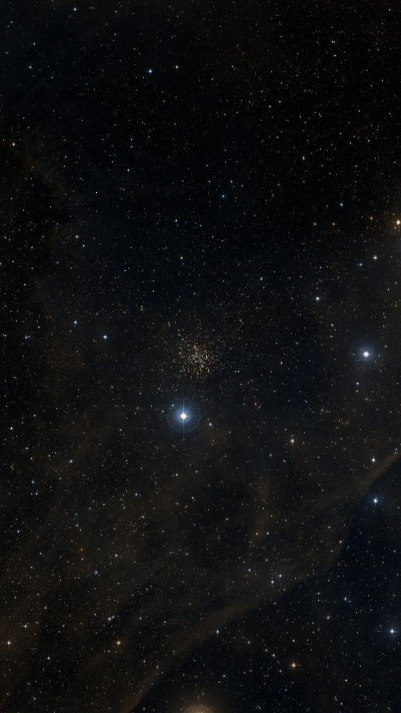 Le ciel autour de NGC 2477, cadré au champ de Seestar S30 Pro