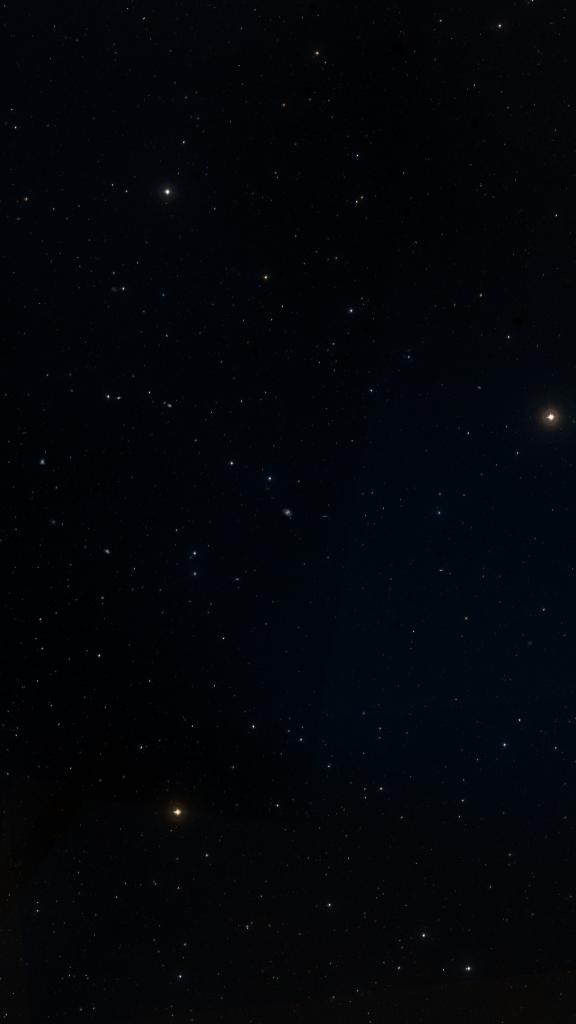 Le ciel autour de NGC 2523, cadré au champ de Seestar S30 Pro