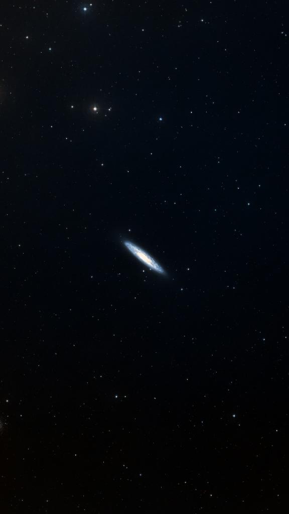 Le ciel autour de NGC 253, cadré au champ de Seestar S30 Pro