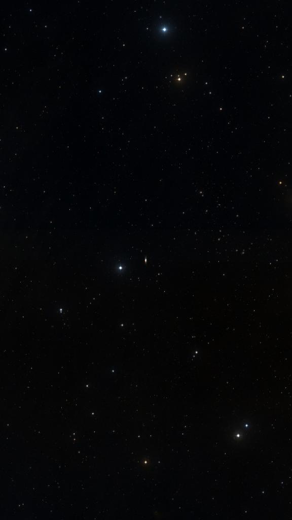 Le ciel autour de NGC 2549, cadré au champ de Seestar S30 Pro