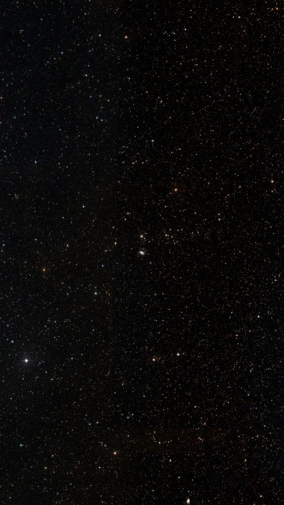 Le ciel autour de NGC 2566, cadré au champ de Seestar S30 Pro