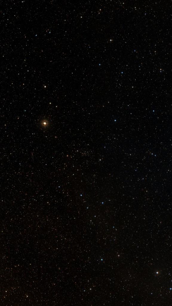 Le ciel autour de NGC 2627, cadré au champ de Seestar S30 Pro