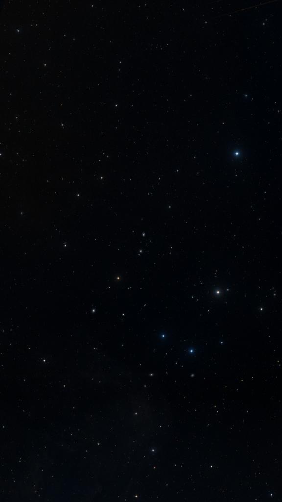 Le ciel autour de NGC 2634, cadré au champ de Seestar S30 Pro