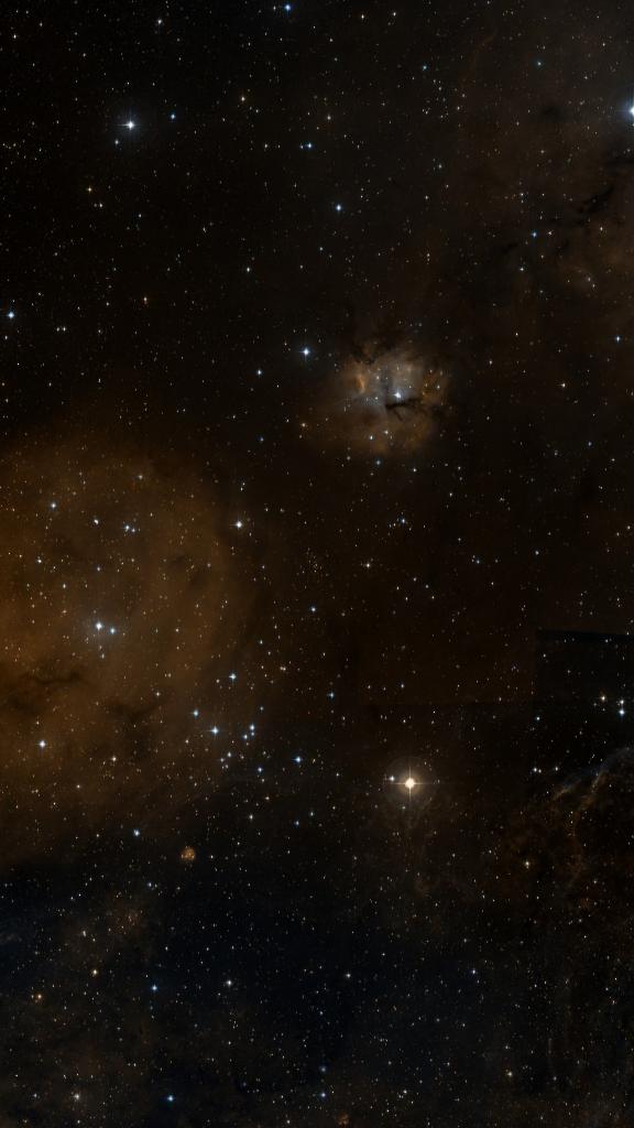 Le ciel autour de NGC 2671, cadré au champ de Seestar S30 Pro