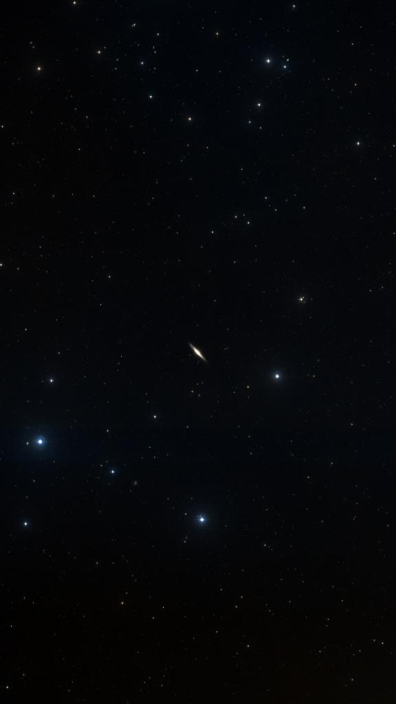 Le ciel autour de NGC 2683, cadré au champ de Seestar S30 Pro