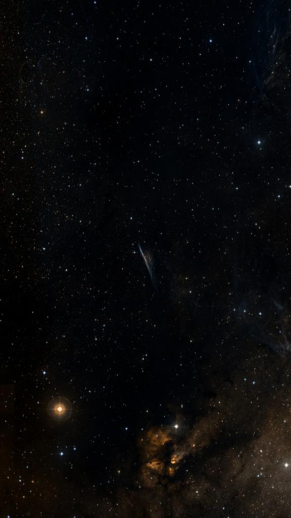 Le ciel autour de NGC 2736, cadré au champ de Seestar S30 Pro