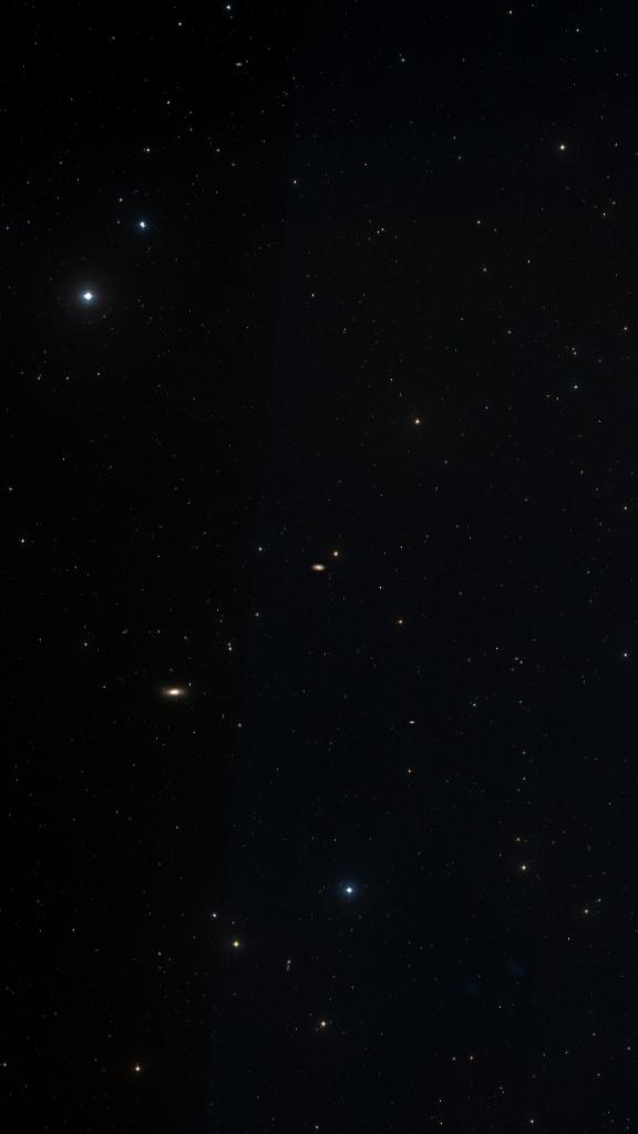 Le ciel autour de NGC 2742, cadré au champ de Seestar S30 Pro