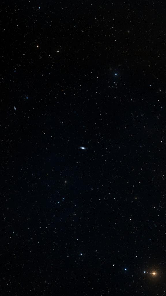 Le ciel autour de NGC 2784, cadré au champ de Seestar S30 Pro