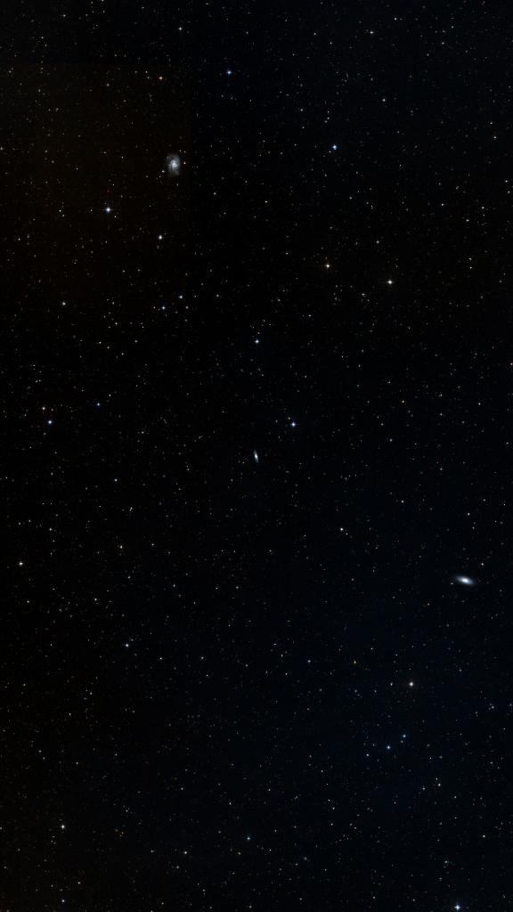 Le ciel autour de NGC 2815, cadré au champ de Seestar S30 Pro