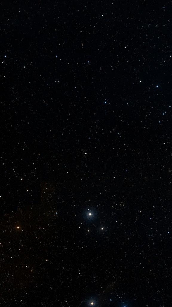 Le ciel autour de NGC 2818, cadré au champ de Seestar S30 Pro