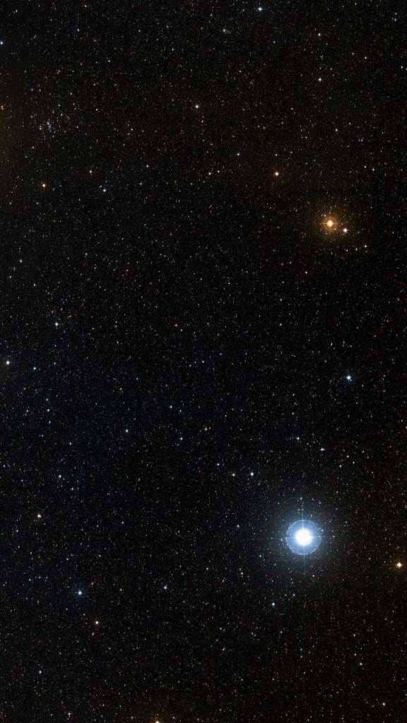 Le ciel autour de NGC 2867, cadré au champ de Seestar S30 Pro