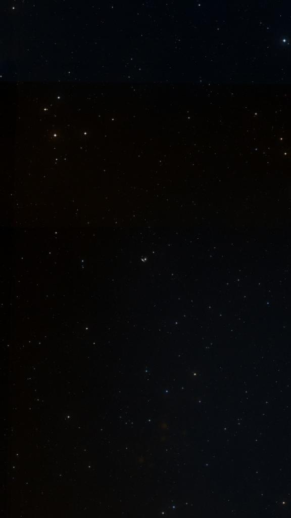 Le ciel autour de NGC 2872, cadré au champ de Seestar S30 Pro