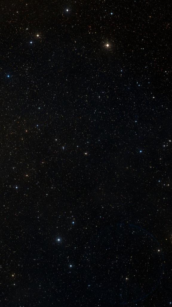 Le ciel autour de NGC 2887, cadré au champ de Seestar S30 Pro