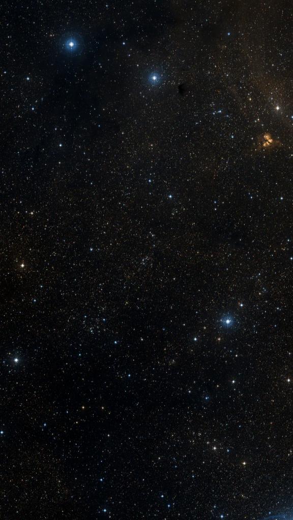 Le ciel autour de NGC 2910, cadré au champ de Seestar S30 Pro