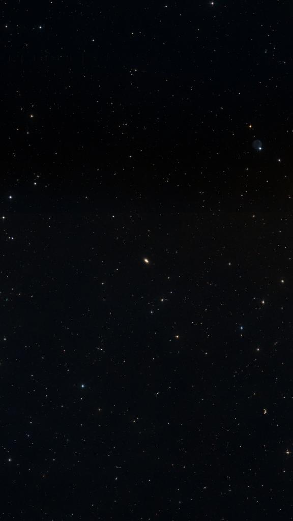 Le ciel autour de NGC 2974, cadré au champ de Seestar S30 Pro