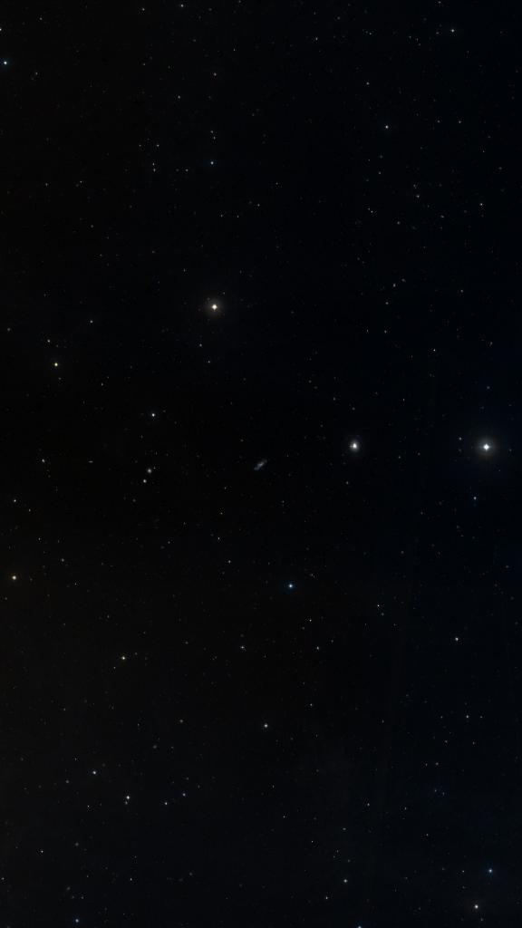 Le ciel autour de NGC 3027, cadré au champ de Seestar S30 Pro