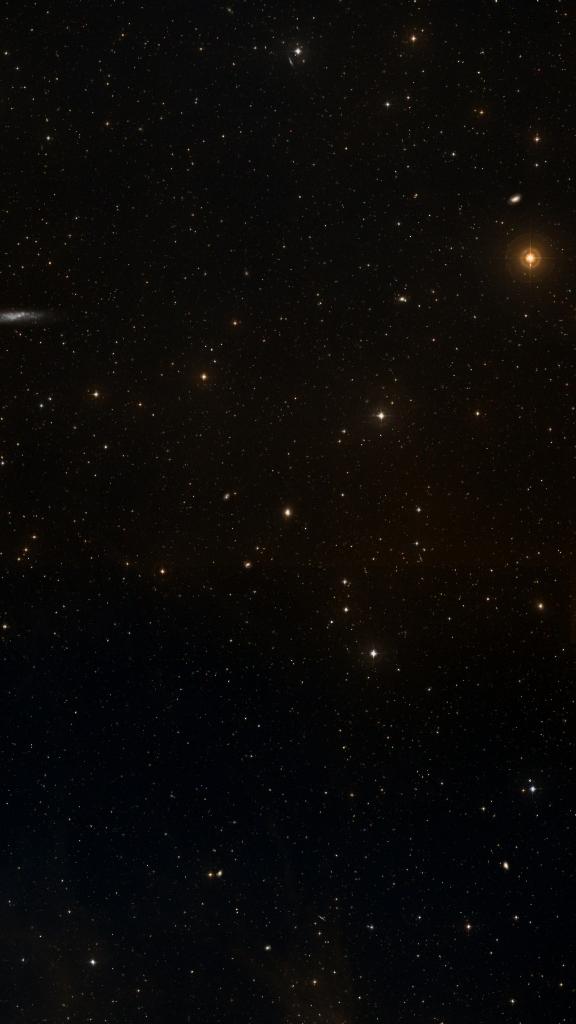 Le ciel autour de NGC 3078, cadré au champ de Seestar S30 Pro