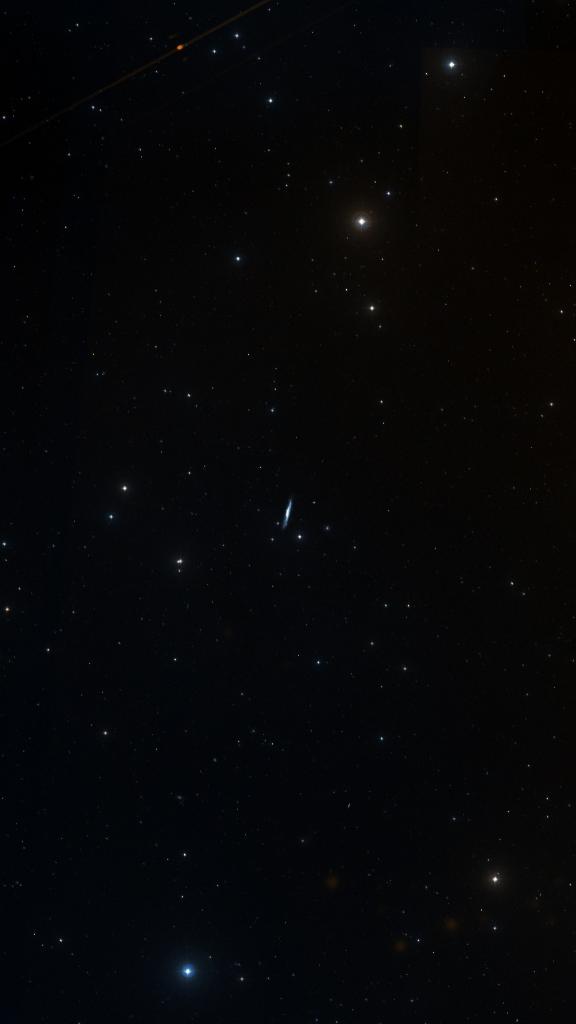Le ciel autour de NGC 3079, cadré au champ de Seestar S30 Pro