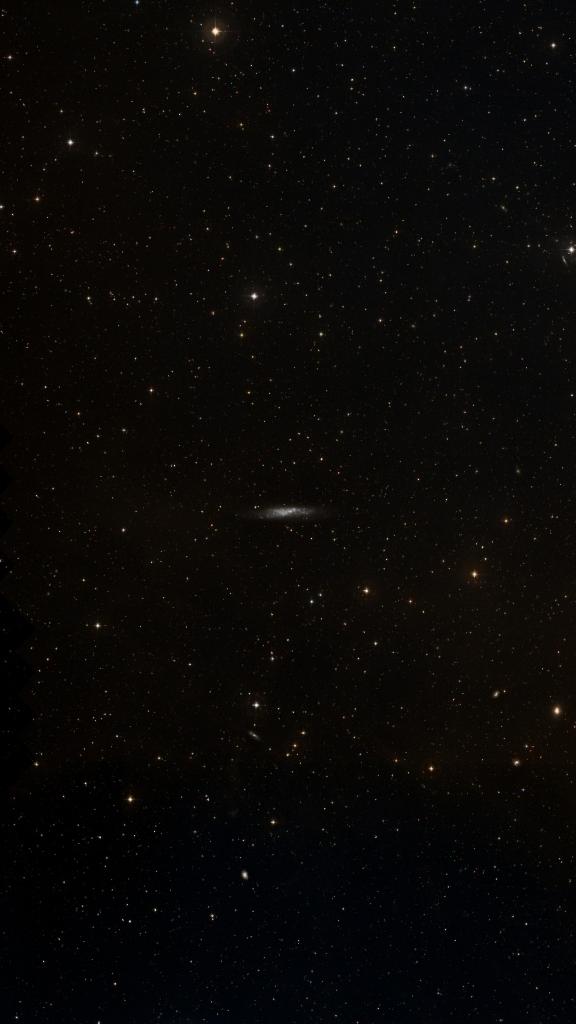 Le ciel autour de NGC 3109, cadré au champ de Seestar S30 Pro
