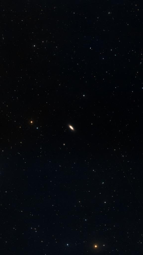 Le ciel autour de NGC 3115, cadré au champ de Seestar S30 Pro