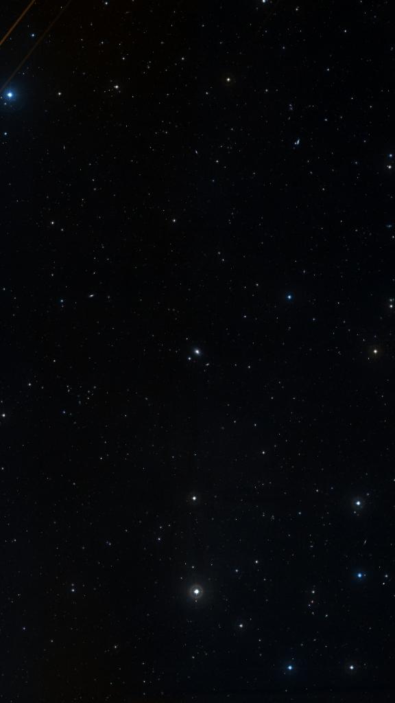Le ciel autour de NGC 315, cadré au champ de Seestar S30 Pro