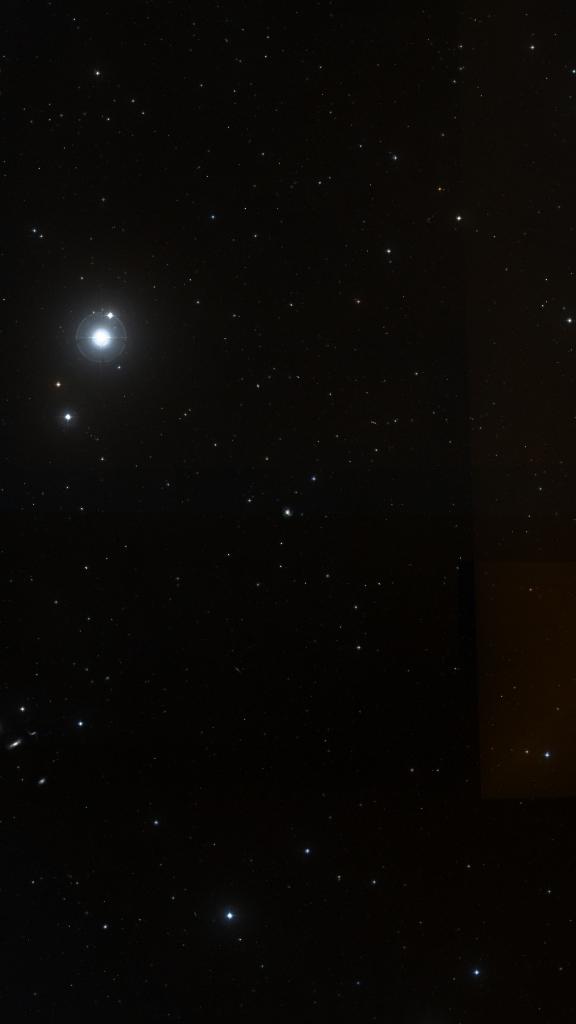 Le ciel autour de NGC 3162, cadré au champ de Seestar S30 Pro