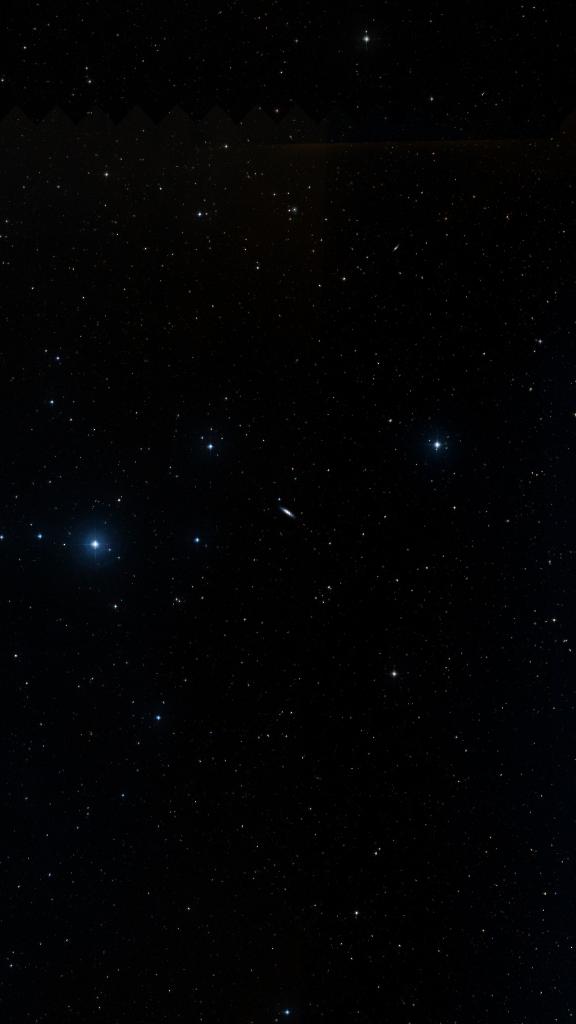 Le ciel autour de NGC 3175, cadré au champ de Seestar S30 Pro