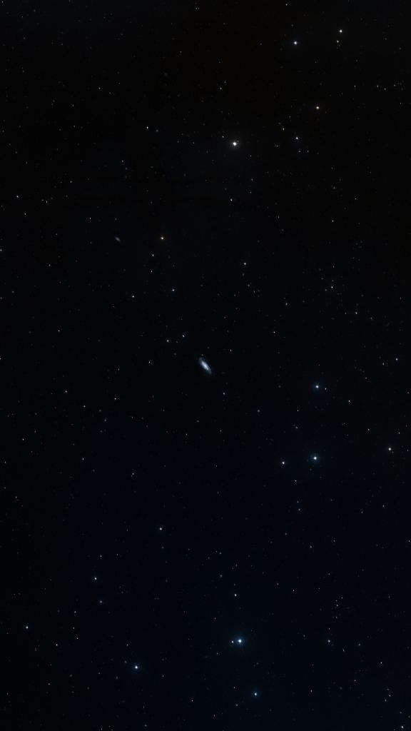 Le ciel autour de NGC 3198, cadré au champ de Seestar S30 Pro
