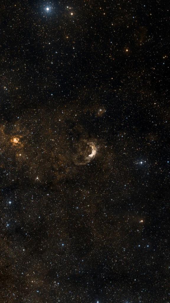 Le ciel autour de NGC 3199, cadré au champ de Seestar S30 Pro