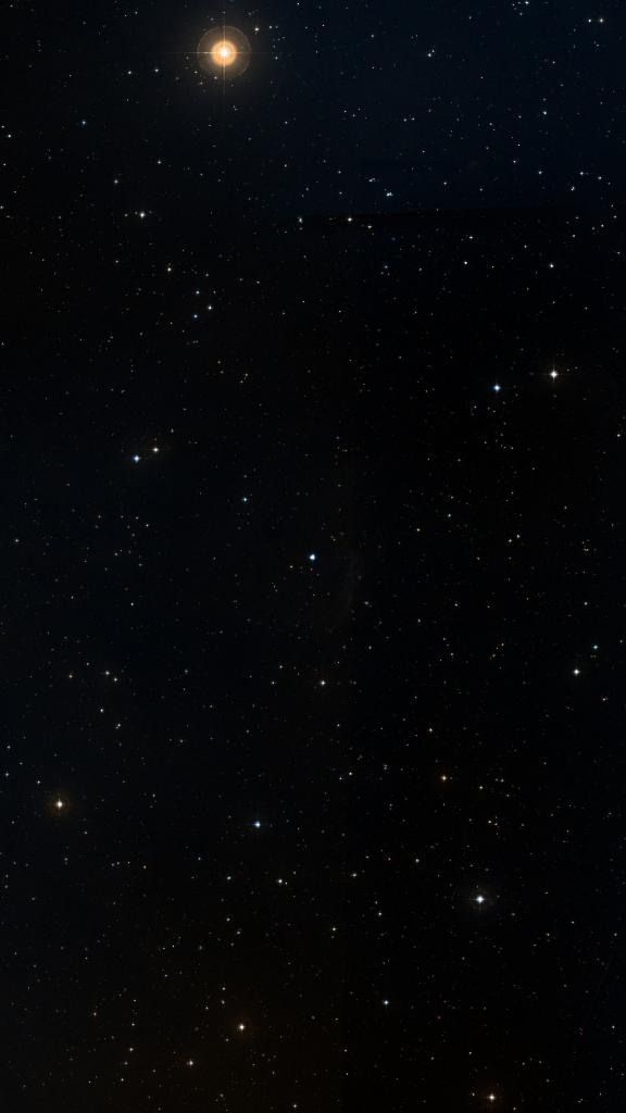 Le ciel autour de NGC 3242, cadré au champ de Seestar S30 Pro