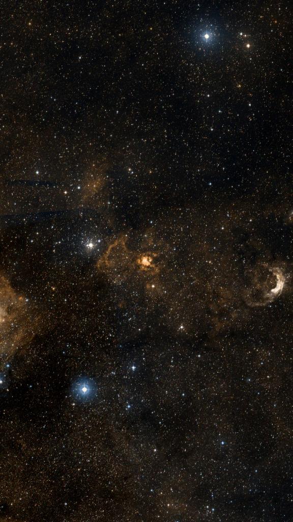 Le ciel autour de NGC 3247, cadré au champ de Seestar S30 Pro