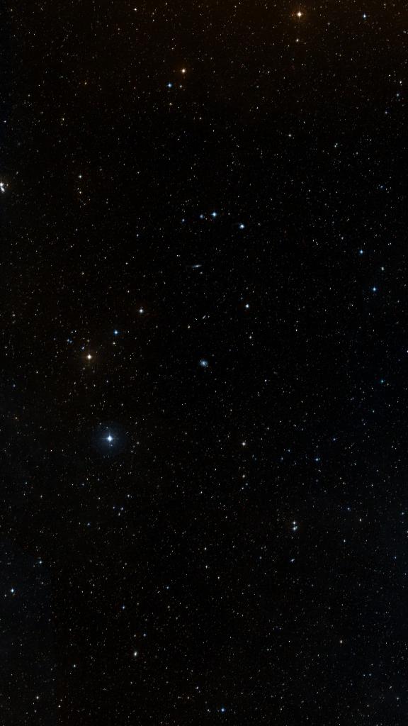 Le ciel autour de NGC 3261, cadré au champ de Seestar S30 Pro