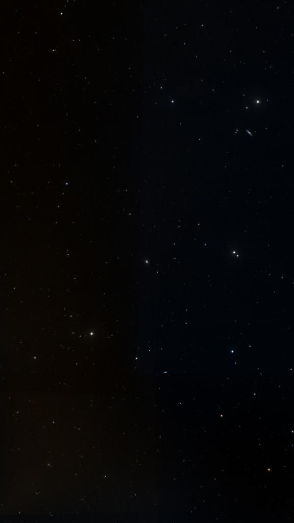 Le ciel autour de NGC 3277, cadré au champ de Seestar S30 Pro