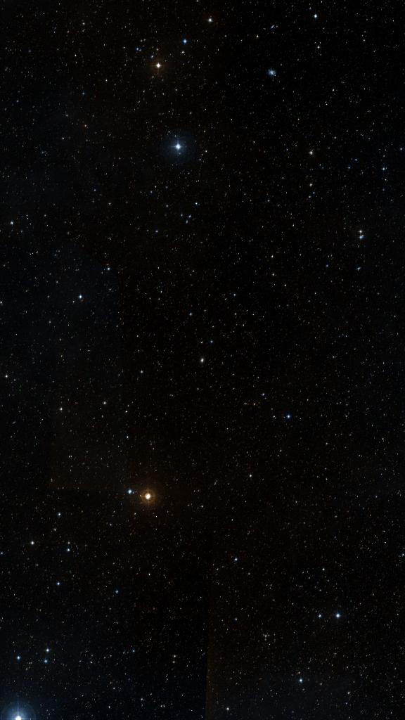 Le ciel autour de NGC 3283, cadré au champ de Seestar S30 Pro