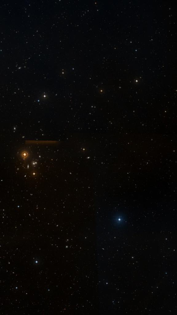 Le ciel autour de NGC 3285, cadré au champ de Seestar S30 Pro
